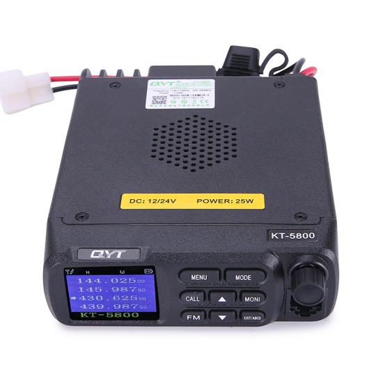 qyt kt-5800 12 / 24v напруга дводіапазонного квадроцикла в режимі очікування радіостанція